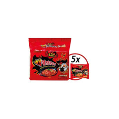 Samyang, Huhn, zweimal spicy, 5 x 140 gr.