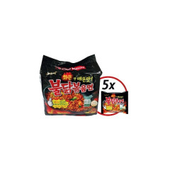 Samyang, scharfer Huhngeschmack, 5 x 140 gr.