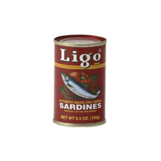 Sardinen in Tomatensauce & Chili, Ligo, 155 gr