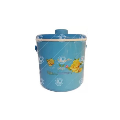 RIZGHWOY Reisbehälter 15kg Luftdicht - Lebensmittelaufbewahrung Blau Mit Messbecher