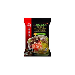 Drei Köstlichkeiten, Gewürze, Hotpo