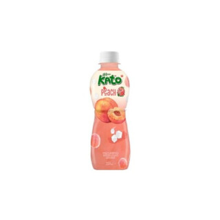 Pfirsischsaft mit Nata de Coco