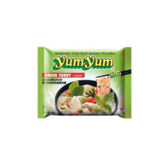 Nudeln mit grünem Curry